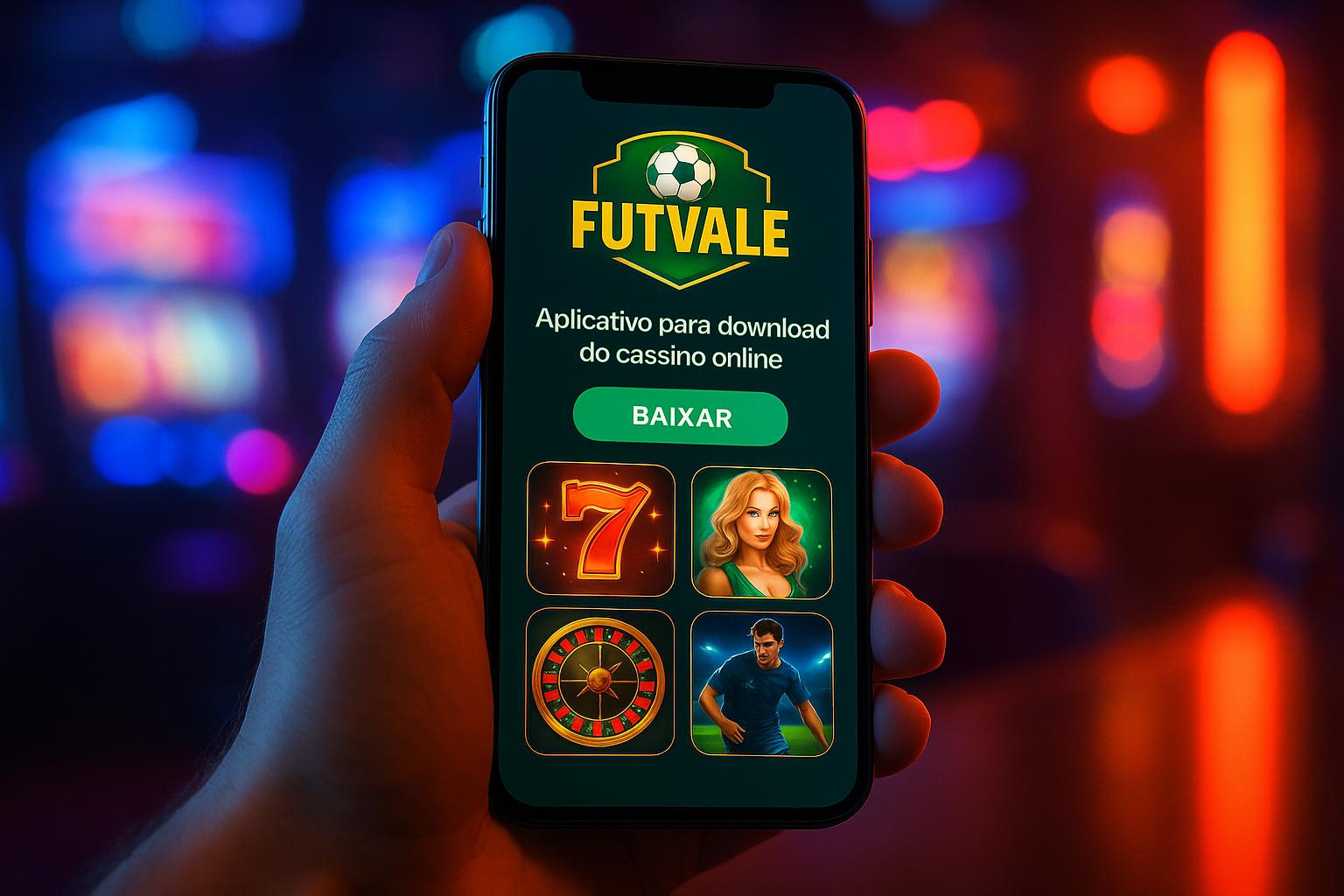 Baixar o FUTVALE Cassino App