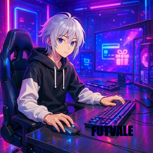 Imagem promocional da FUTVALE mostrando a plataforma e suas vantagens