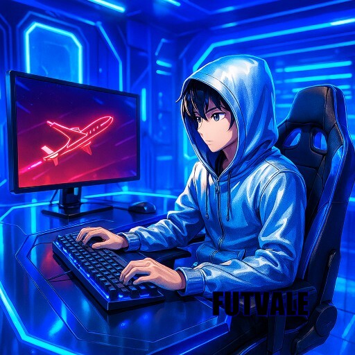 Imagem promocional da FUTVALE mostrando a plataforma e suas vantagens