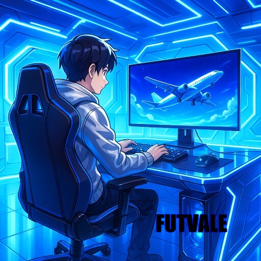 Imagem promocional da FUTVALE mostrando a plataforma e suas vantagens