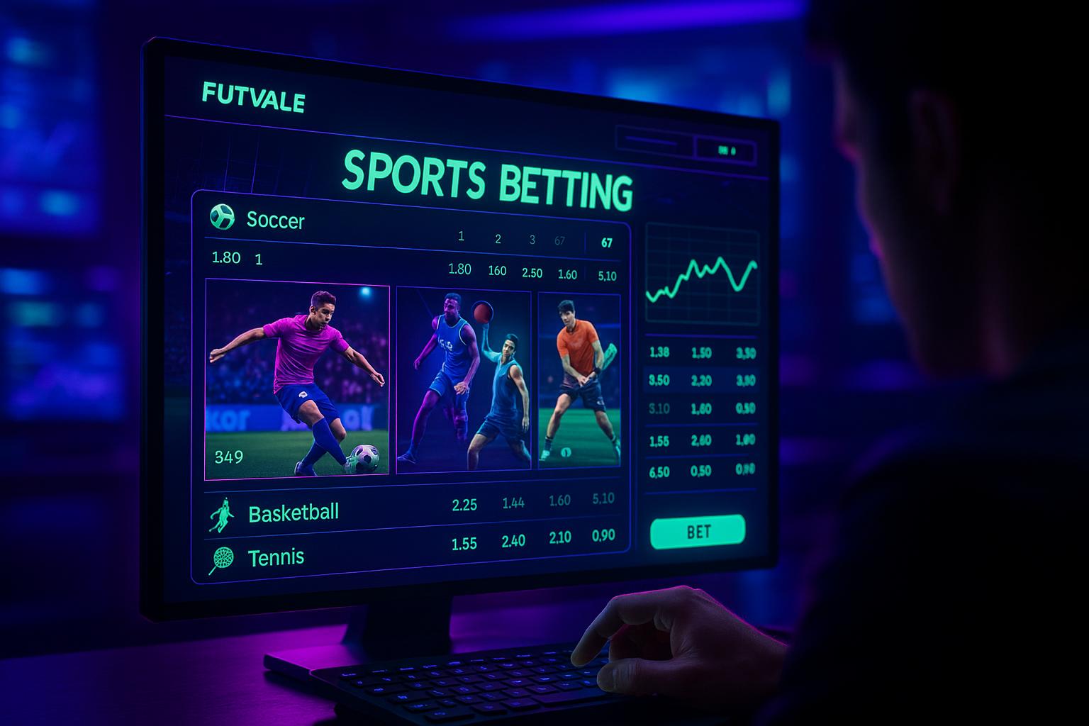 Aposte em apostas esportivas no cassino online FUTVALE