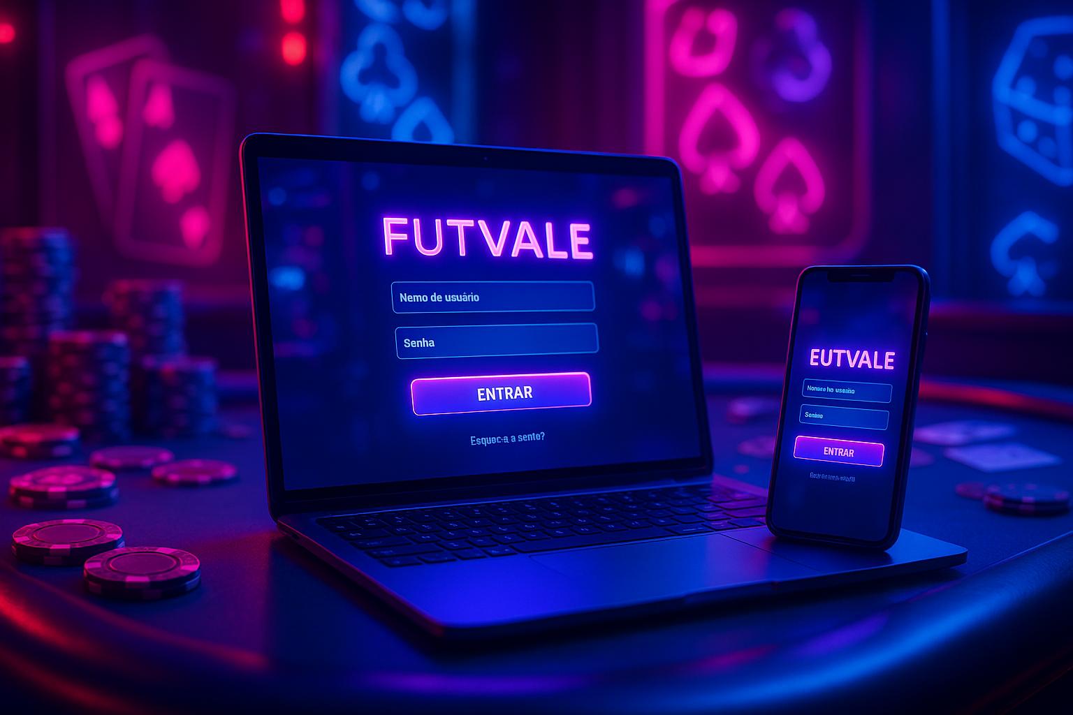 Não Perca tempo, o rRgistro na site FUTVALE