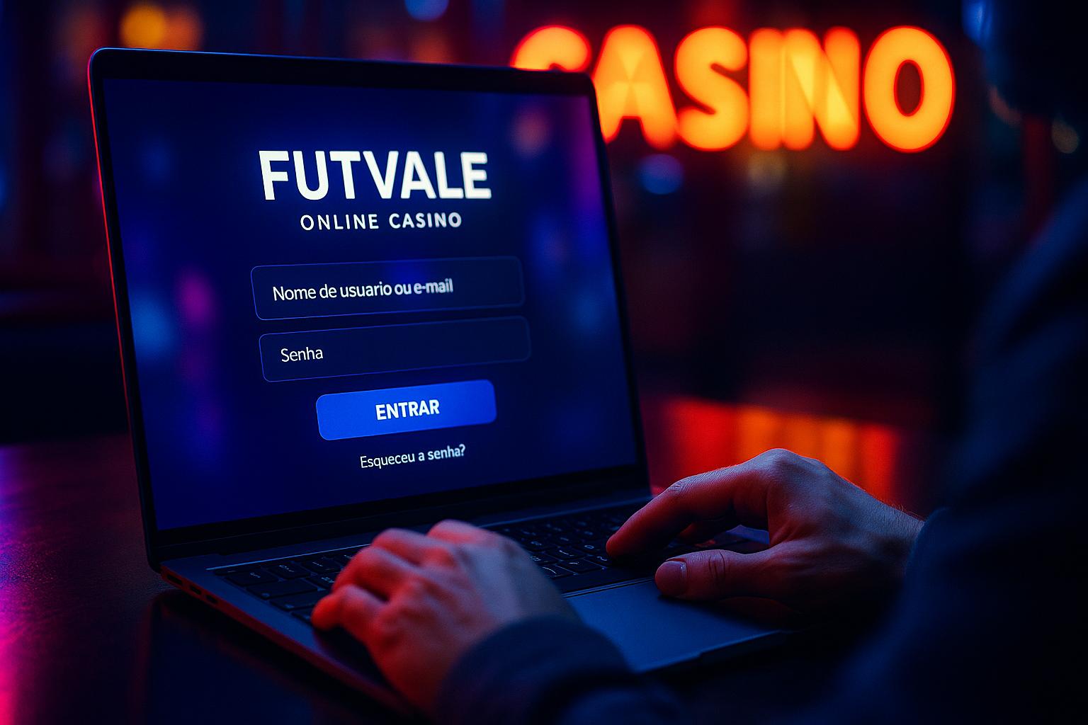 Criar uma nova Conta no plataforma FUTVALE