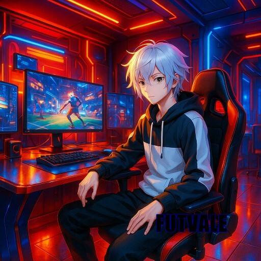 Imagem promocional da FUTVALE mostrando a plataforma e suas vantagens